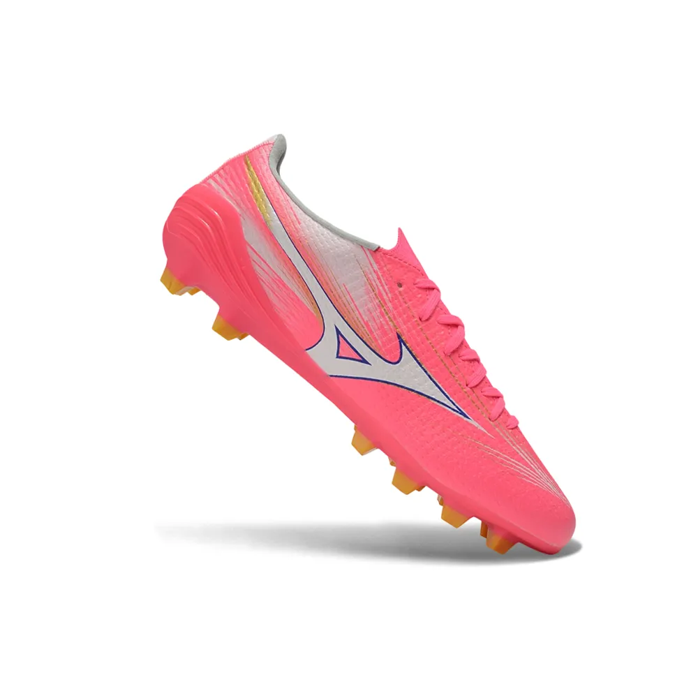 Chuteira Campo Mizuno Alpha III FG Rosa
