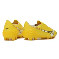 Chuteira Campo Mizuno Alpha III FG Amarelo e Branco - imagem 3