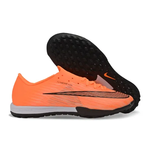 Chuteira Society Nike Air Zoom Mercurial Superfly 11 Elite TF Laranja e Preto