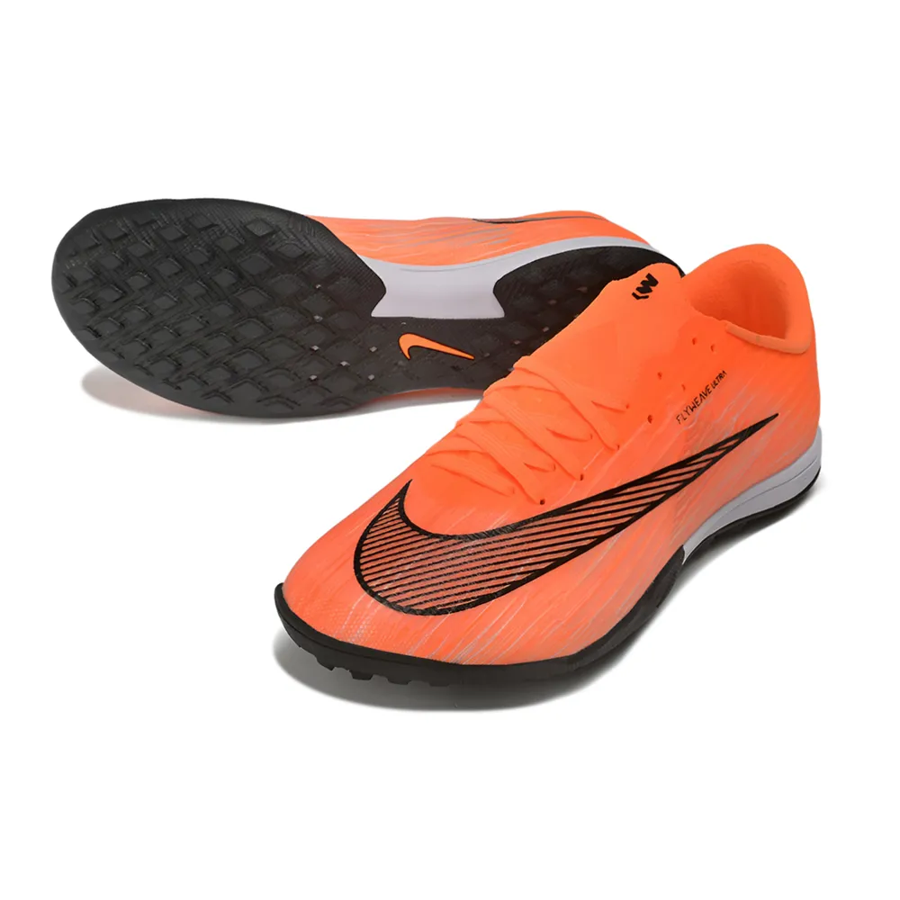 Chuteira Society Nike Air Zoom Mercurial Superfly 11 Elite TF Laranja e Preto