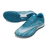Chuteira Society Nike Air Zoom Mercurial Superfly 11 Elite TF Azul e Branco - imagem 4