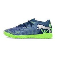 Chuteira Society Puma Future 9 TF Azul e Verde - imagem 1