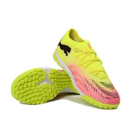 Chuteira Society Puma Future 9 TF Verde e Rosa - imagem 4