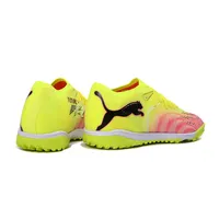 Chuteira Society Puma Future 9 TF Verde e Rosa - imagem 3