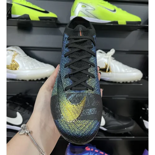Chuteira Campo Nike Air Zoom Mercurial Vapor 16 Elite FG Preto - Pronta Entrega