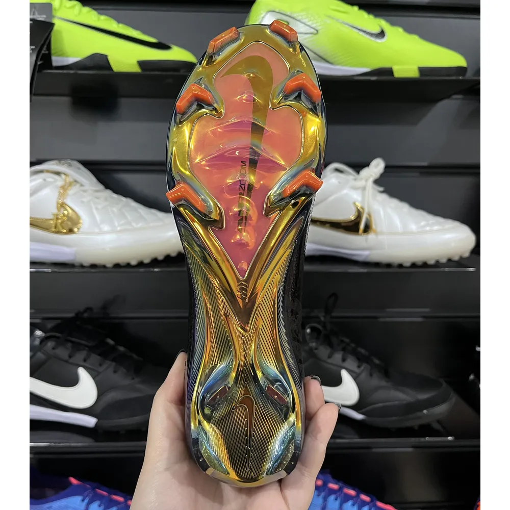 Chuteira Campo Nike Air Zoom Mercurial Vapor 16 Elite FG Preto - Pronta Entrega