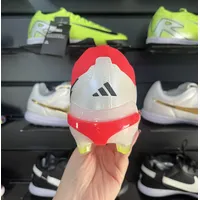 Chuteira Campo Adidas Predator Tongue 26 Elite FG Vermelho, Branco e Preto - Pronta Entrega - imagem 4
