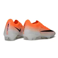 Chuteira Campo Nike Mercurial Vapor 17 Elite FG Branco e Laranja - imagem 3