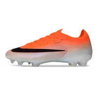 Chuteira Campo Nike Mercurial Vapor 17 Elite FG Branco e Laranja - imagem 1