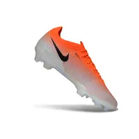 Chuteira Campo Nike Mercurial Vapor 17 Elite FG Branco e Laranja - imagem 6