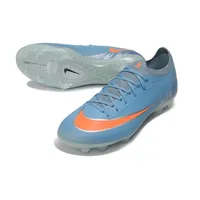 Chuteira Campo Nike Mercurial Vapor 17 Elite FG Azul e Laranja - imagem 5