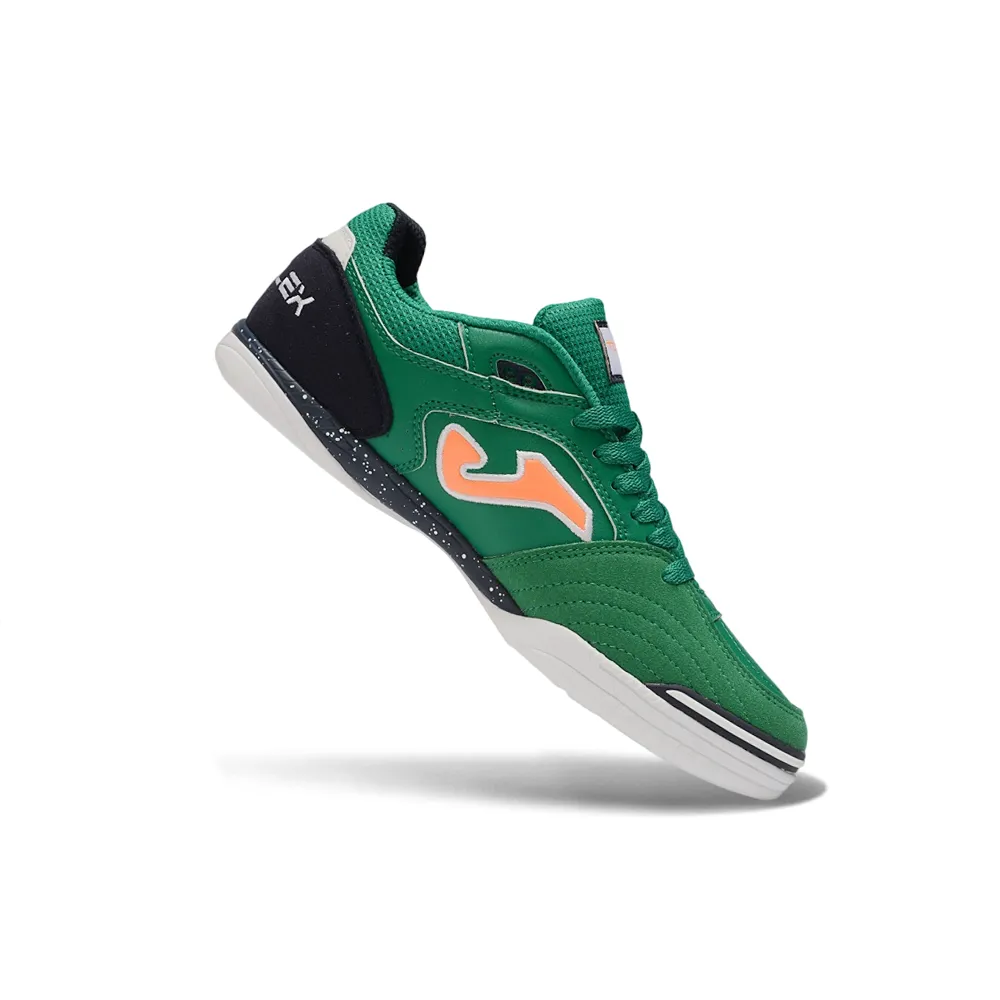 Chuteira Futsal Joma Top Flex Rebound IC Verde e Laranja