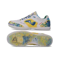 Chuteira Futsal Joma Top Flex Rebound IC Branco e Colorido - imagem 6