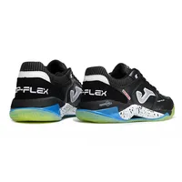 Chuteira Futsal Joma Top Flex Plus Rebound IC Preto, Verde e Azul - imagem 3