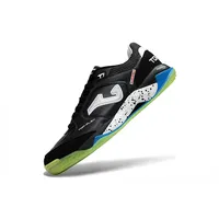 Chuteira Futsal Joma Top Flex Plus Rebound IC Preto, Verde e Azul - imagem 5