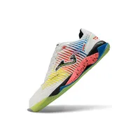 Chuteira Futsal Joma Top Flex Plus Rebound IC Branco e Colorido - imagem 5