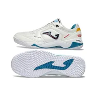 Chuteira Futsal Joma Top Flex Plus Rebound IC Branco e Azul - imagem 2