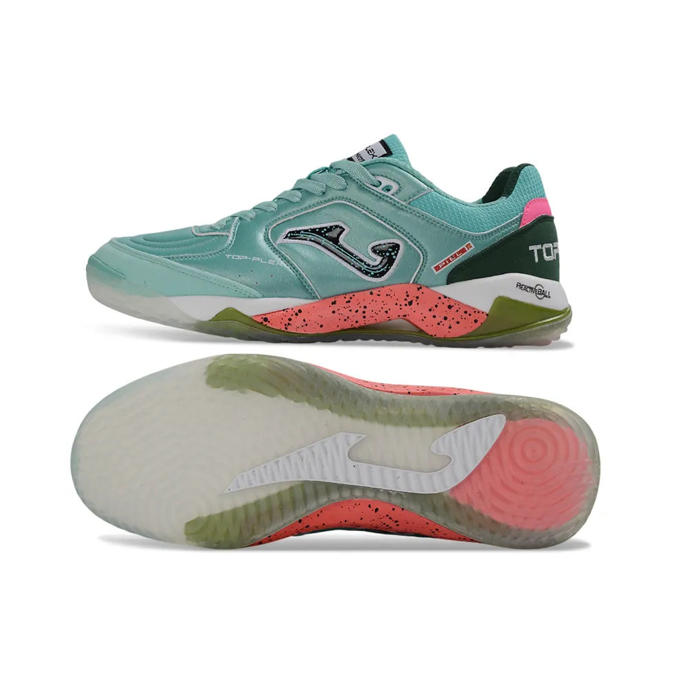 Chuteira Futsal Joma Top Flex Plus Rebound IC Verde