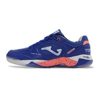 Chuteira Futsal Joma Top Flex Plus Rebound IC Azul e Laranja - imagem 1
