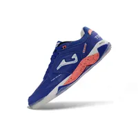 Chuteira Futsal Joma Top Flex Plus Rebound IC Azul e Laranja - imagem 5