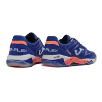 Chuteira Futsal Joma Top Flex Plus Rebound IC Azul e Laranja - imagem 3