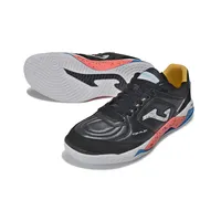 Chuteira Futsal Joma Top Flex Plus Rebound IC Preto, Azul e Laranja - imagem 5