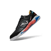 Chuteira Futsal Joma Top Flex Plus Rebound IC Preto, Azul e Laranja - imagem 3