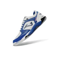Chuteira Futsal Joma Top Flex Plus Rebound IC Branco e Azul - imagem 4