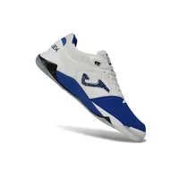 Chuteira Futsal Joma Top Flex Plus Rebound IC Branco e Azul - imagem 5