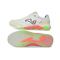Chuteira Futsal Joma Top Flex Plus Rebound IC Branco, Bege e Verde - imagem 3