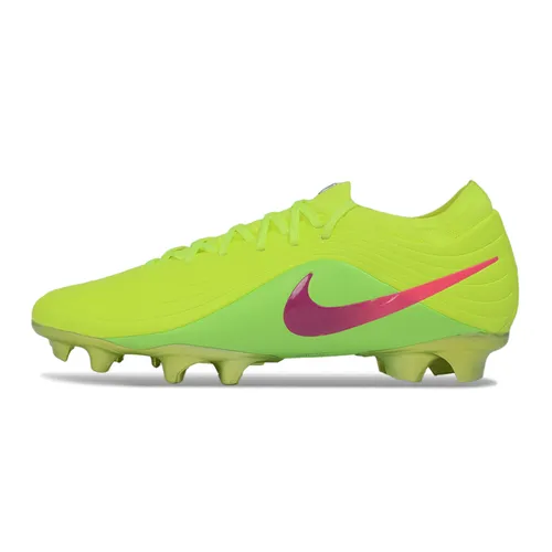 Chuteira Campo Nike Tiempo Maestro Elite FG Verde e Rosa