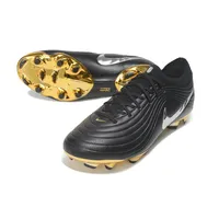 Chuteira Campo Nike Tiempo Maestro Elite FG Preto, Dourado e Prata - imagem 4