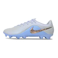 Chuteira Campo Nike Tiempo Maestro Elite FG Azul e Dourado - imagem 1