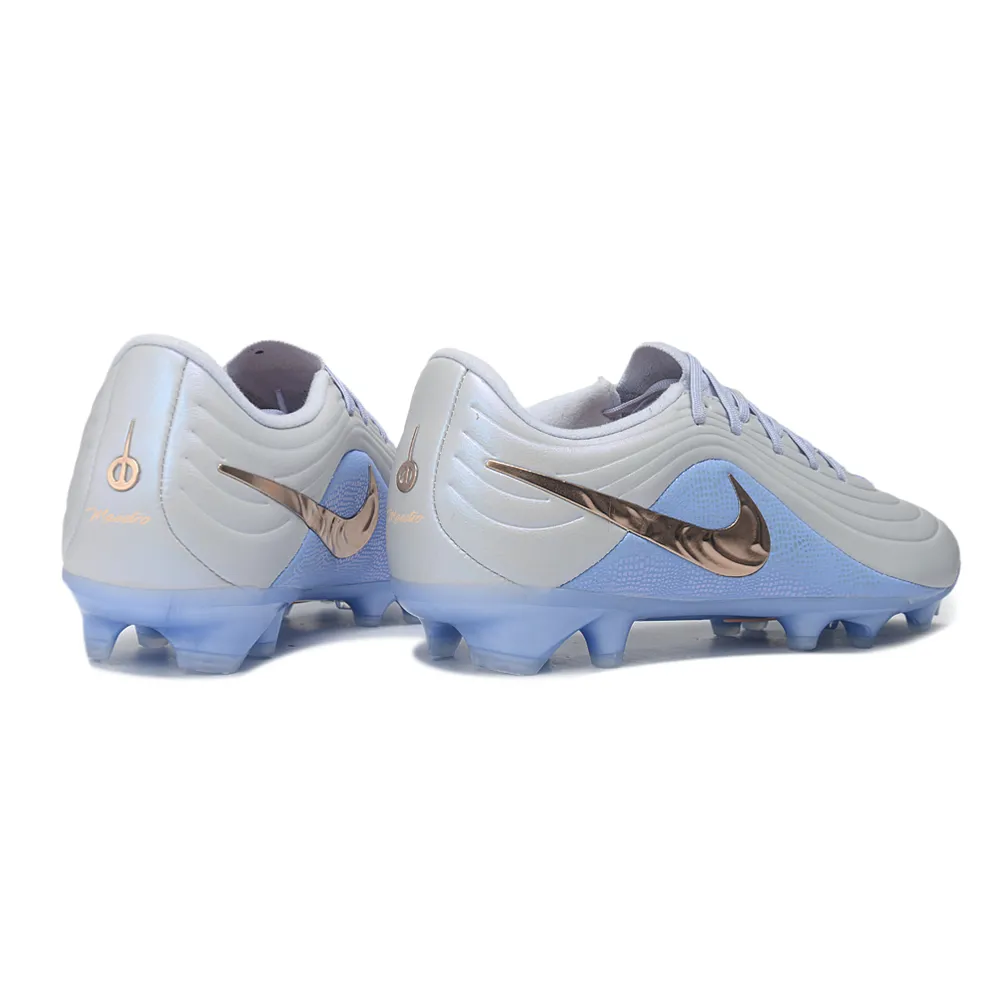Chuteira Campo Nike Tiempo Maestro Elite FG Azul e Dourado