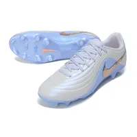 Chuteira Campo Nike Tiempo Maestro Elite FG Azul e Dourado - imagem 4