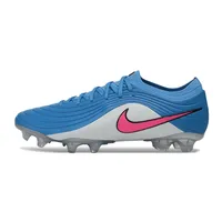 Chuteira Campo Nike Tiempo Maestro Elite FG Azul, Branco e Rosa - imagem 1