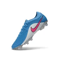 Chuteira Campo Nike Tiempo Maestro Elite FG Azul, Branco e Rosa - imagem 5