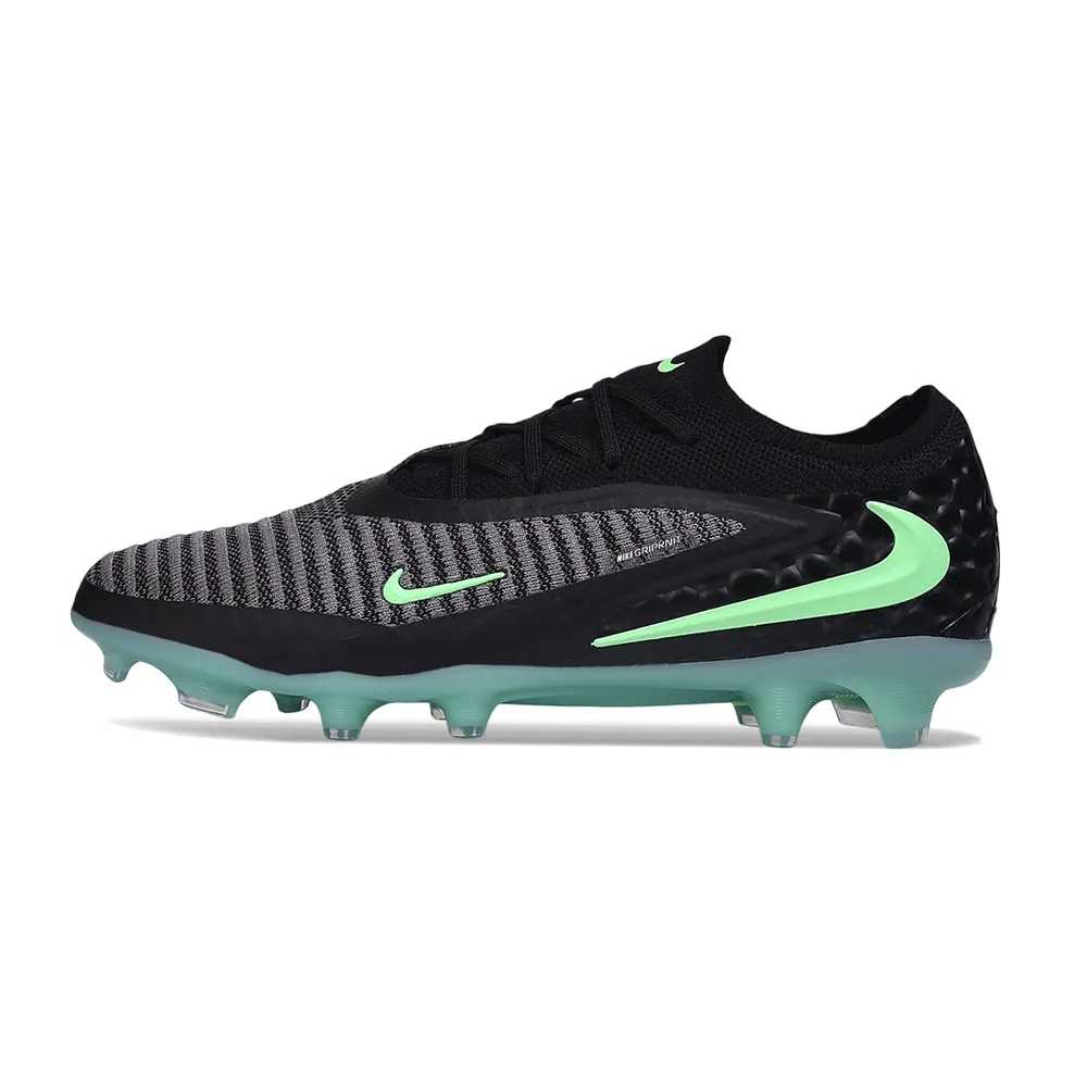 Chuteira Campo Nike Phantom GX 6 Elite FG Preto e Verde