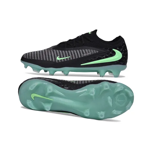 Chuteira Campo Nike Phantom GX 6 Elite FG Preto e Verde