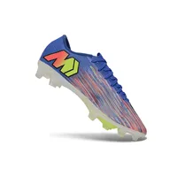 Chuteira Campo Nike Air Zoom Mercurial Superfly 11 Elite FG Azul, Verde e Vermelho - imagem 6