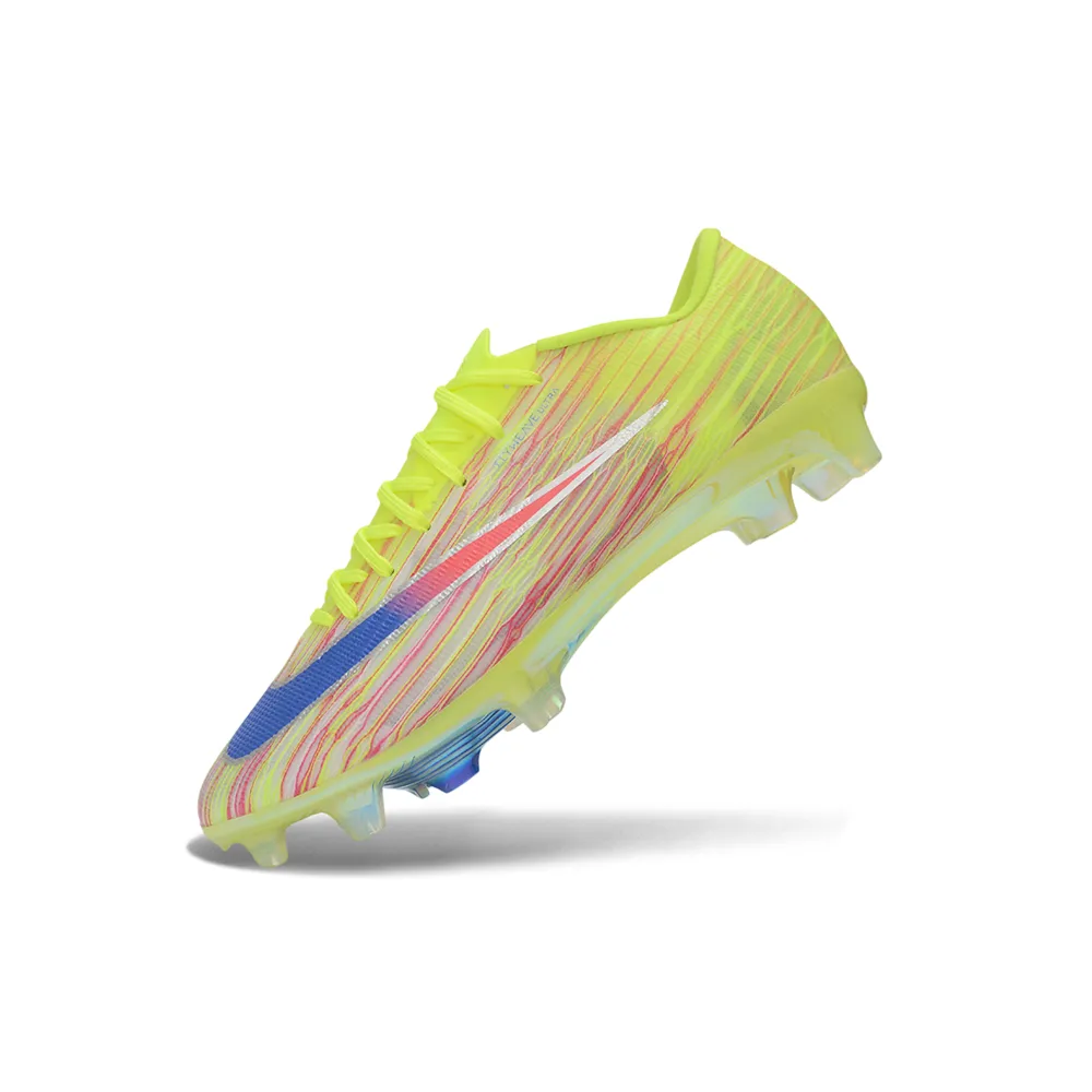 Chuteira Campo Nike Air Zoom Mercurial Superfly 11 Elite FG Verde, Azul e Vermelho