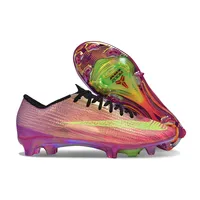 Chuteira Campo Nike Air Zoom Mercurial Superfly 11 Elite FG Rosa, Roxo e Verde - imagem 2