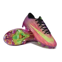 Chuteira Campo Nike Air Zoom Mercurial Superfly 11 Elite FG Rosa, Roxo e Verde - imagem 5