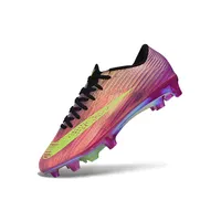 Chuteira Campo Nike Air Zoom Mercurial Superfly 11 Elite FG Rosa, Roxo e Verde - imagem 4