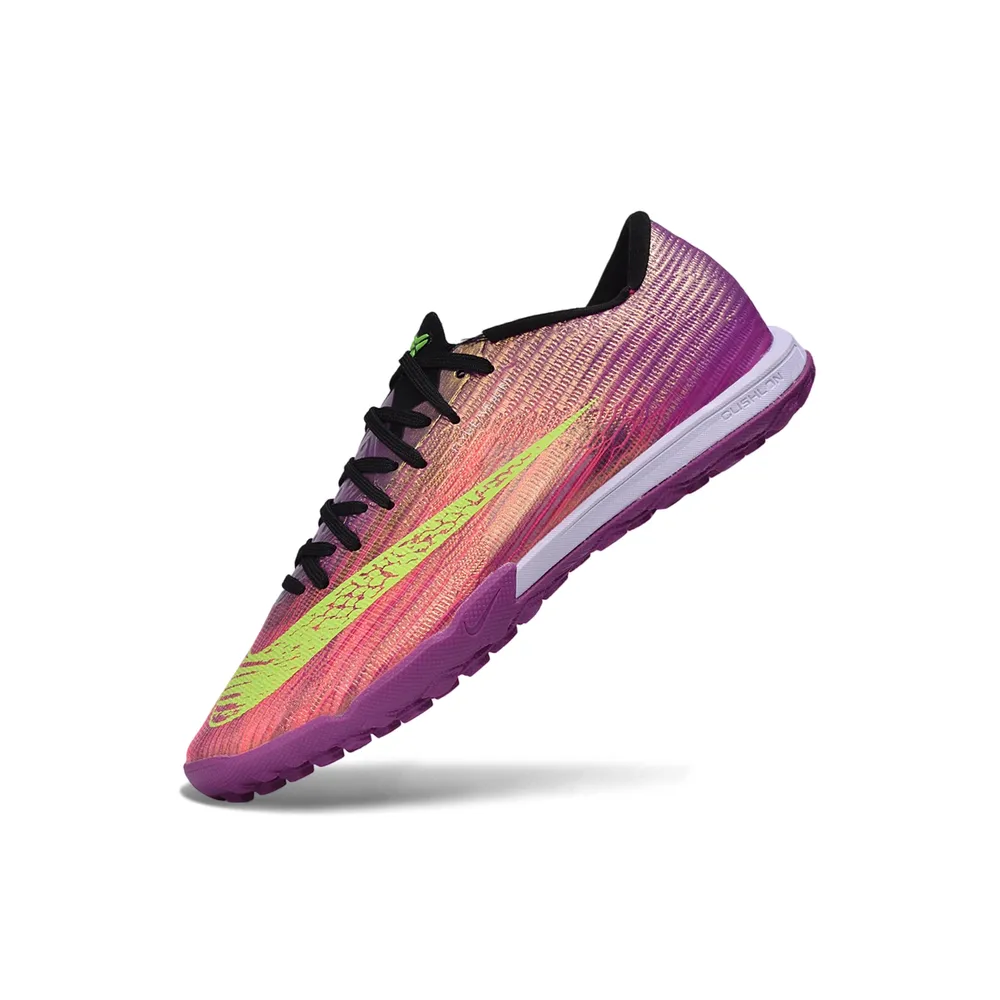 Chuteira Society Nike Air Zoom Mercurial Superfly 11 Elite TF Rosa, Roxo e Verde
