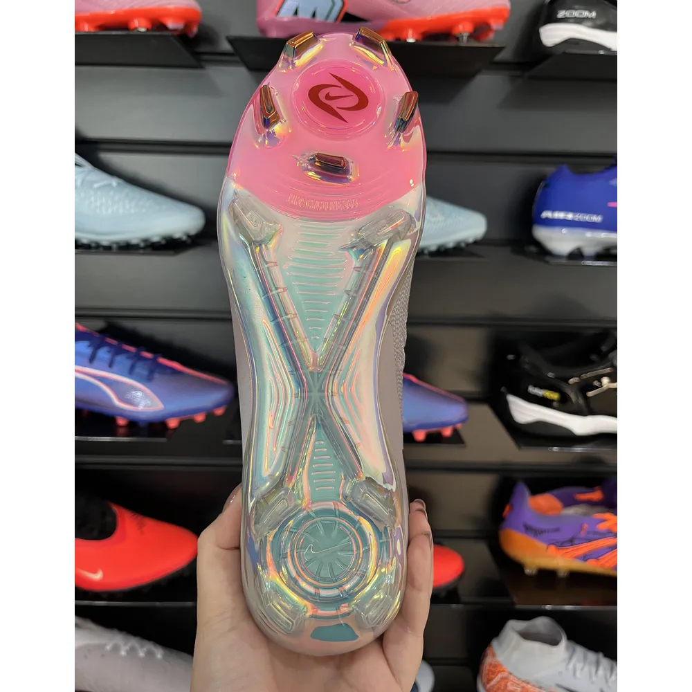 Chuteira Campo Nike Phantom GX 2 Elite FG Prata - Pronta Entrega