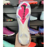 Chuteira Campo Nike Air Zoom Mercurial Vapor 16 Elite FG Azul, Branco e Rosa - Pronta Entrega - imagem 5