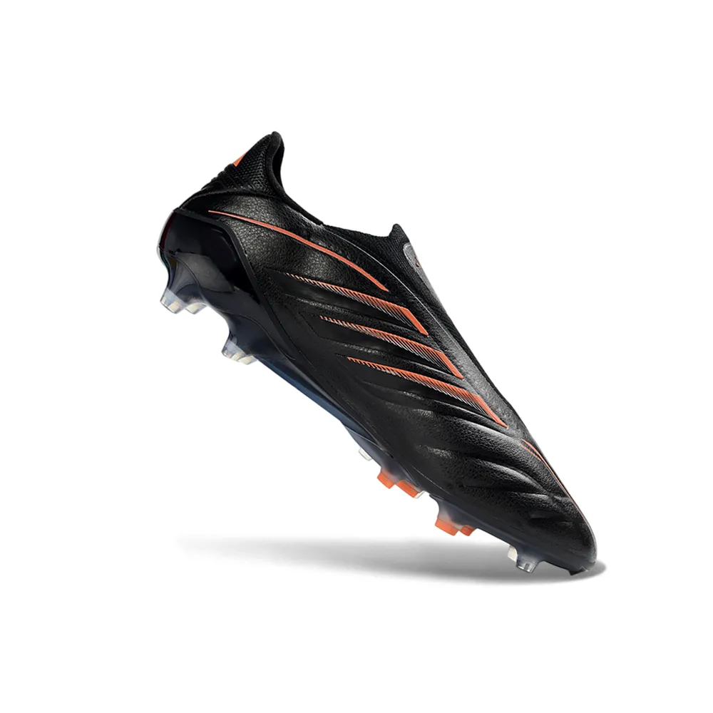 Chuteira Campo Adidas Copa Pure 4 Laceless Elite FG Preto e Dourado