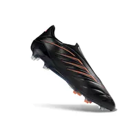 Chuteira Campo Adidas Copa Pure 4 Laceless Elite FG Preto e Dourado - imagem 3