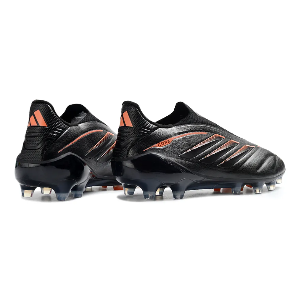 Chuteira Campo Adidas Copa Pure 4 Laceless Elite FG Preto e Dourado